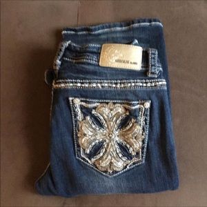 Grace jeans, never worn, washed once.